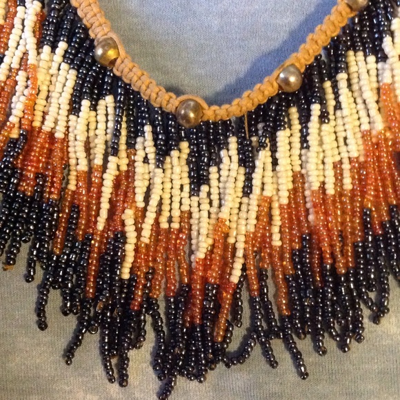 Free People fringe collar necklace - Picture 2 of 2